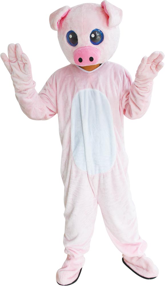 PIG MASCOT COSTUME ADULT Halloween Costume Sets - Tophatter Daily Deals