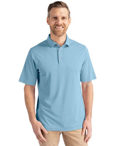 Cutter & Buck Virtue Eco Pique Recycled Men's Polo Atlas Polos - Tophatter Daily Deals