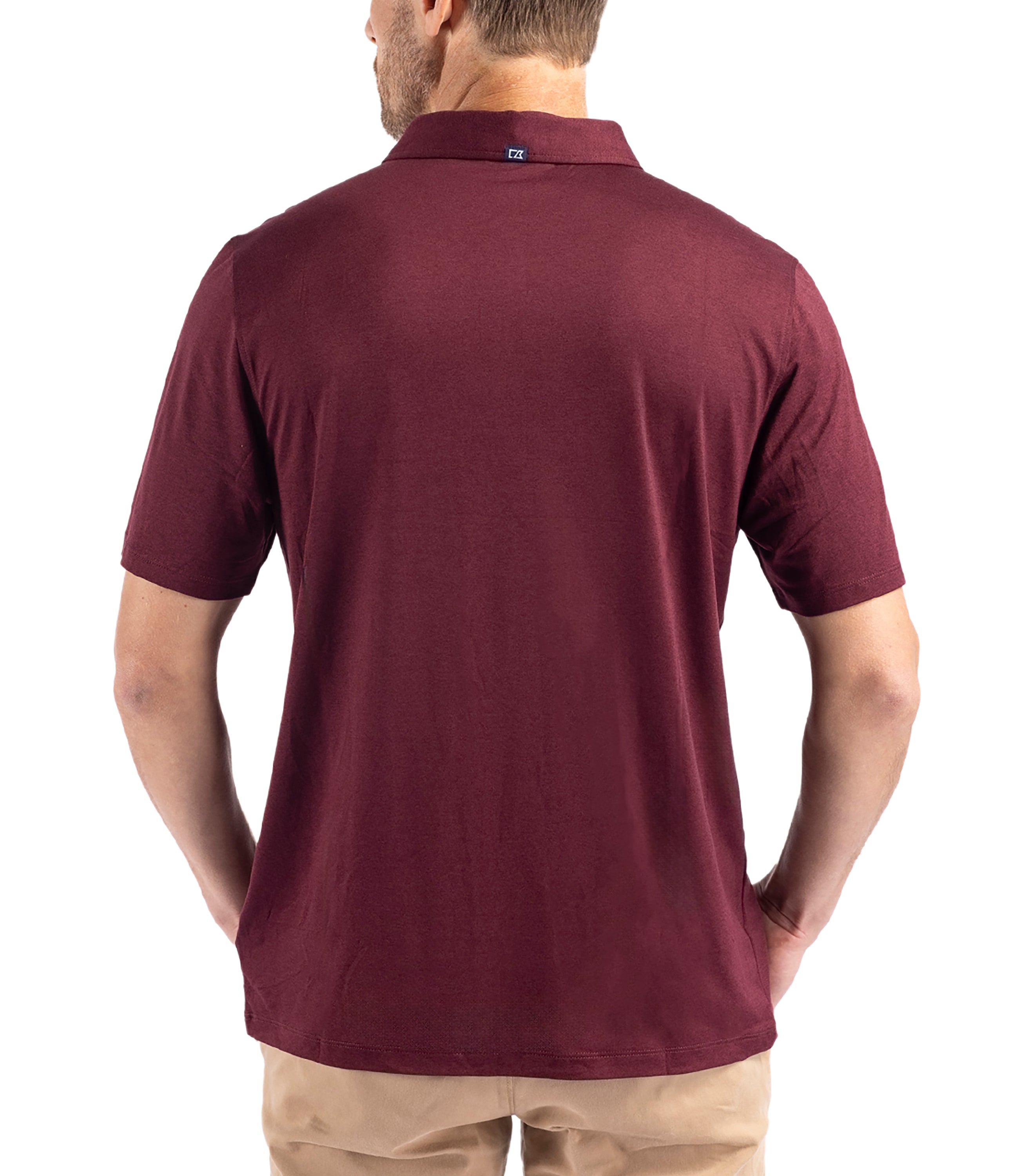Cutter & Buck Coastline Epic Comfort Eco Recycled Men's Polo Polos - Tophatter Daily Deals