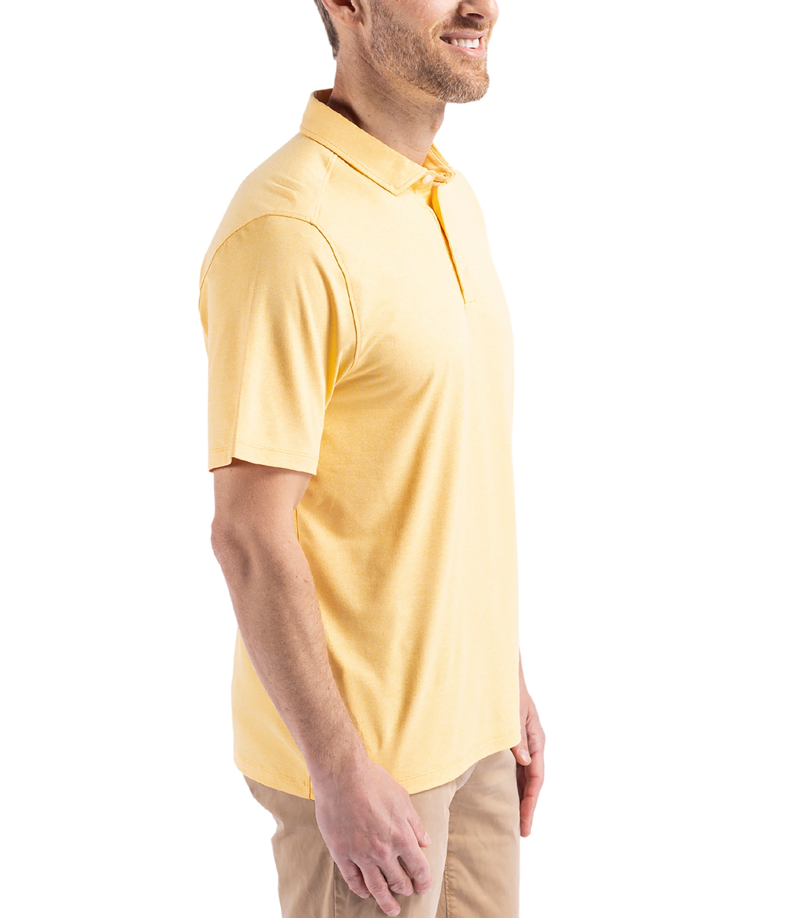 Cutter & Buck Coastline Epic Comfort Eco Recycled Men's Polo Polos - Tophatter Daily Deals