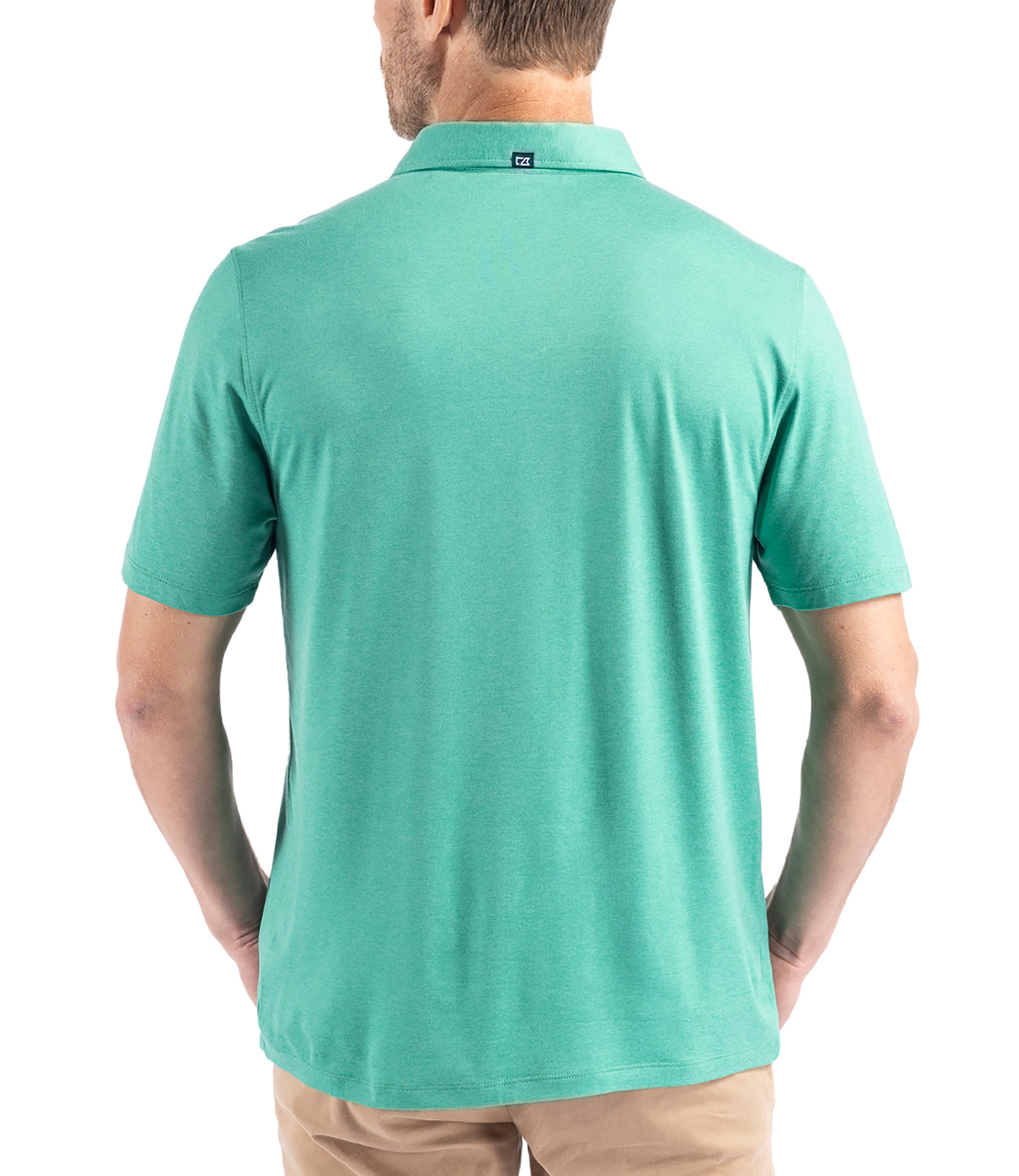 Cutter & Buck Coastline Epic Comfort Eco Recycled Men's Polo Polos - Tophatter Daily Deals