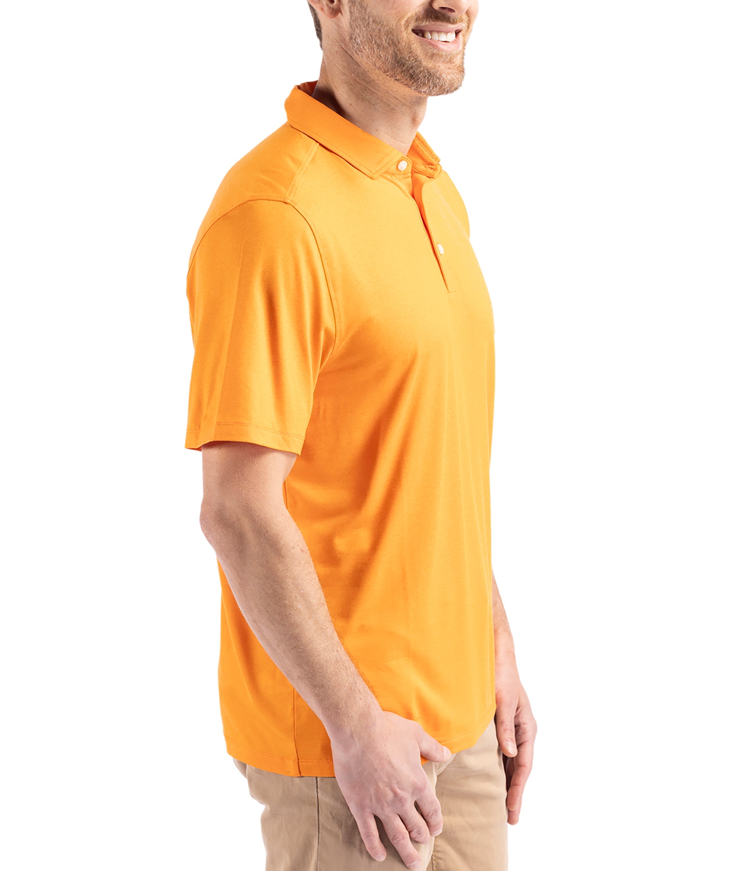 Cutter & Buck Coastline Epic Comfort Eco Recycled Men's Polo Polos - Tophatter Daily Deals