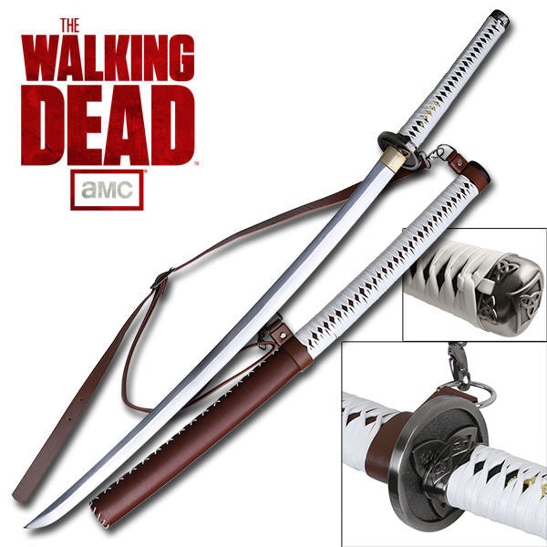 The Walking Dead Officially Licensed Michonne Sword Katana - Official AMC Sword - TOPHATTER'S ARMORY DEALS Collectible Weapons - Tophatter Daily Deals