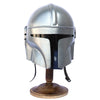 Mandalorian Steel Helmet with Stand Collectible Weapons - Tophatter Daily Deals