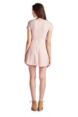 Women's Textured Knit Skater Dress Dresses / Mini - Tophatter Daily Deals
