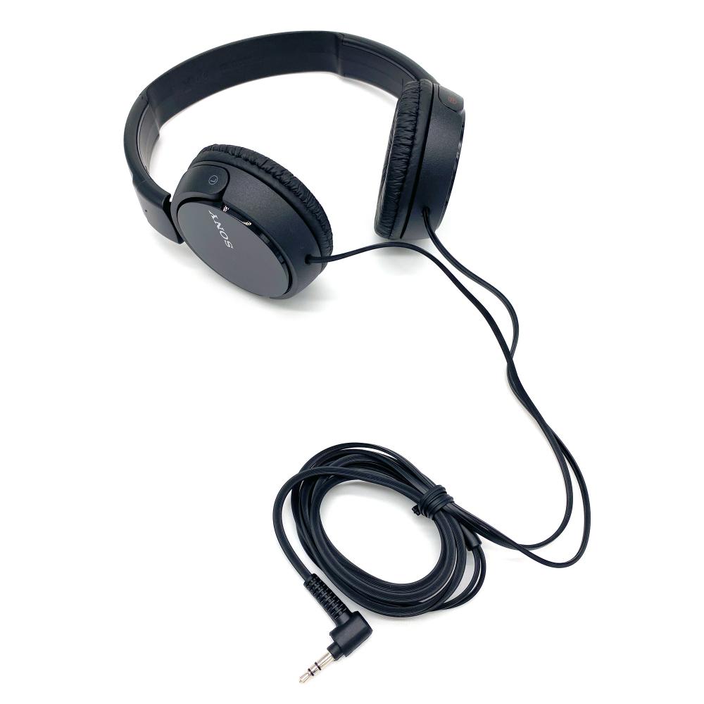 Refurbished Sony MDR-ZX110 Wired On Ear Headphones On-Ear Headphones - Tophatter Daily Deals