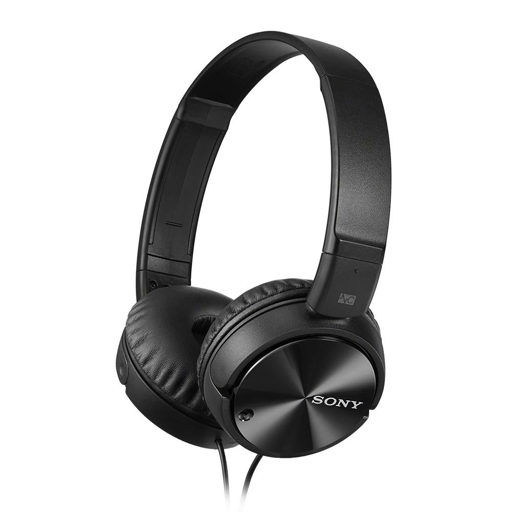 Refurbished Sony MDR-ZX110 Wired On Ear Headphones with Noise Cancelling On-Ear Headphones - Tophatter Daily Deals