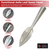 Medieval Functional Aella Leaf Spear Head historical period - Tophatter Daily Deals