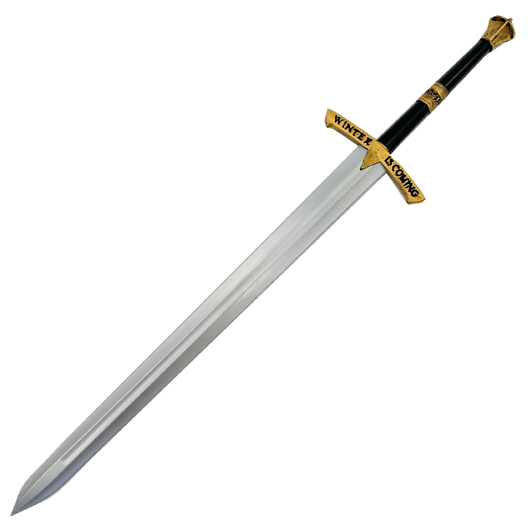 Medieval Gold Winter Foam LARP Costume Cosplay Replica Sword swords - Tophatter Daily Deals