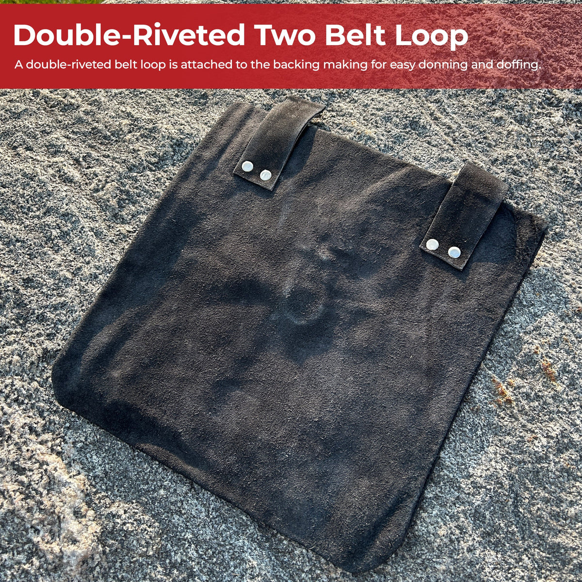 Medieval Renaissance Leather Black Suede Pouch Large historical period - Tophatter Daily Deals