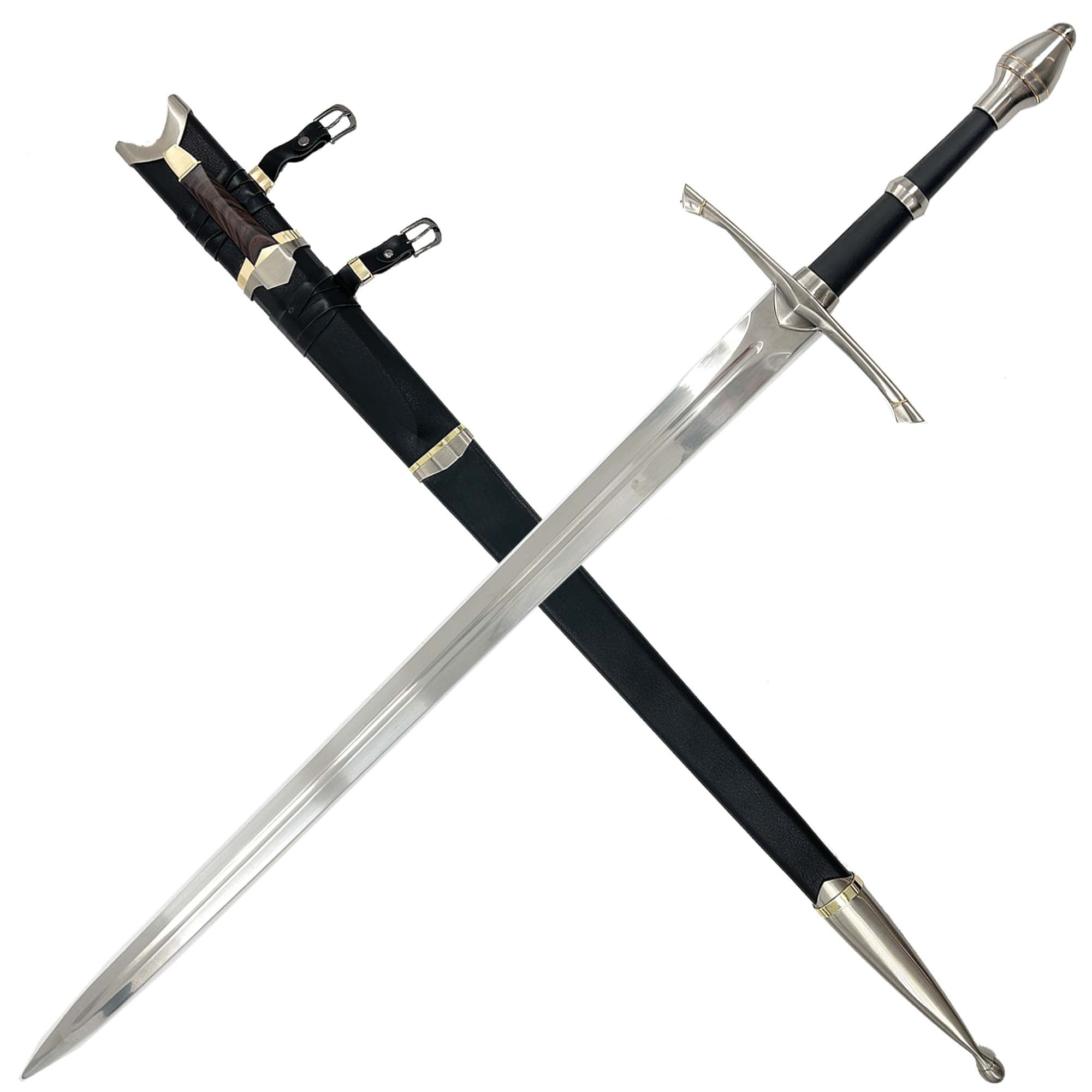 Medieval Strider Sword with Knife In The Scabbard swords - Tophatter Daily Deals