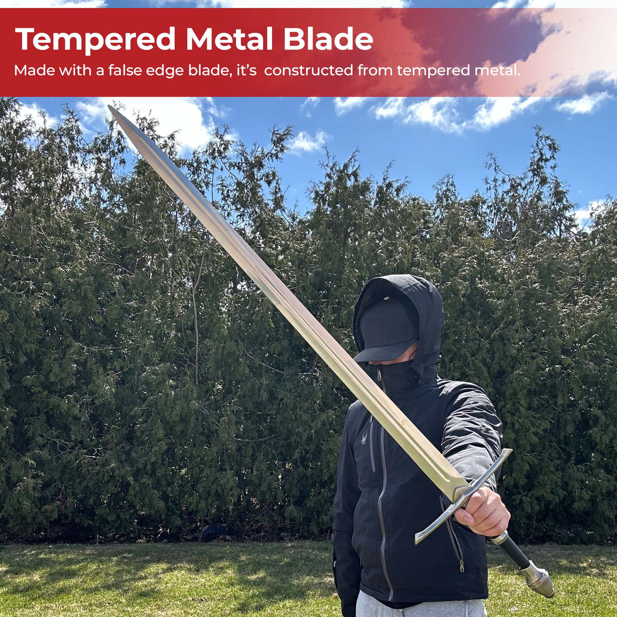 Medieval Strider Sword with Knife In The Scabbard swords - Tophatter Daily Deals
