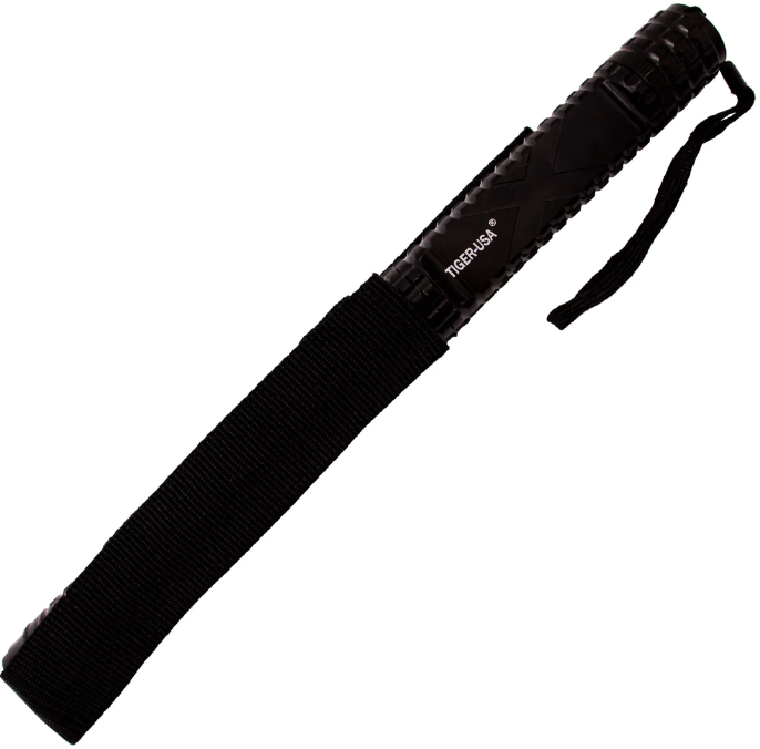 STUN BATON 250M Volts w/ LED Flashlight Stun Gun Tiger USA - The Mutilator SD-StunGun - Tophatter Daily Deals