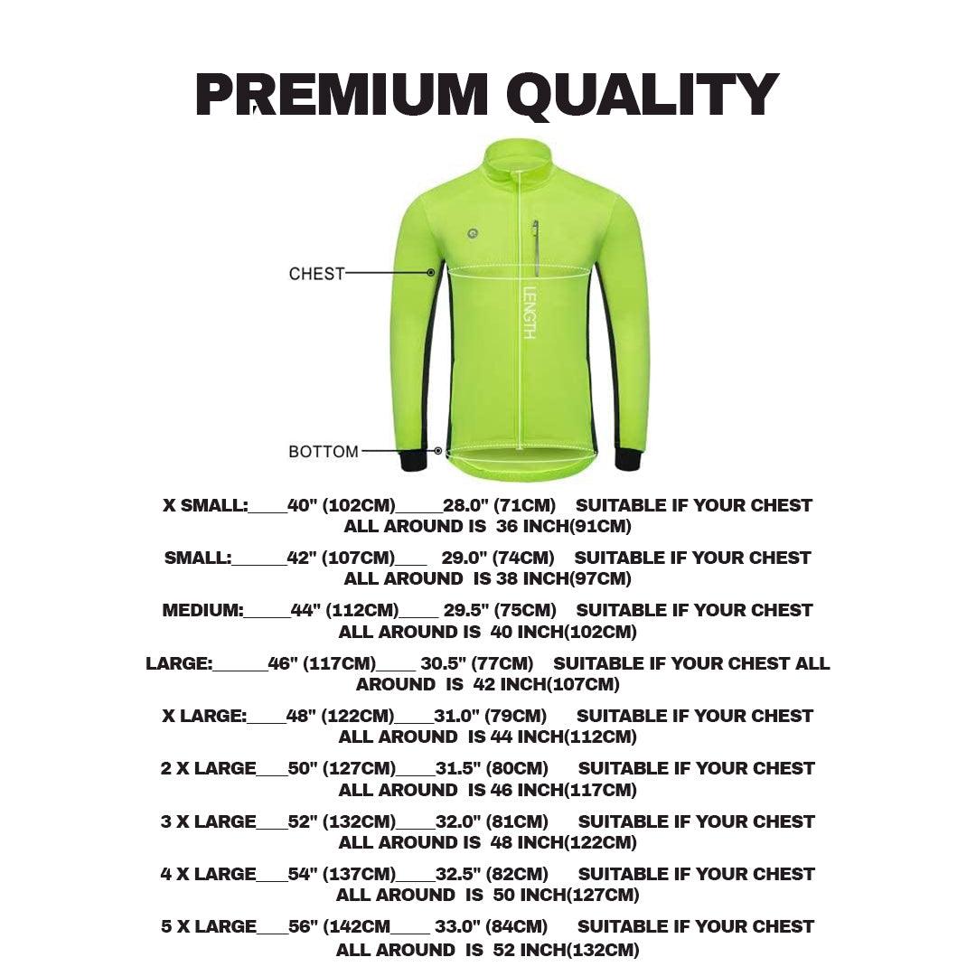 Best Waterproof Cycling Jacket - Mens Cycling Jacket Hi Viz Highly Visible Windproof Waterproof Breathable Mens Mountain & Cycling - Tophatter Daily Deals