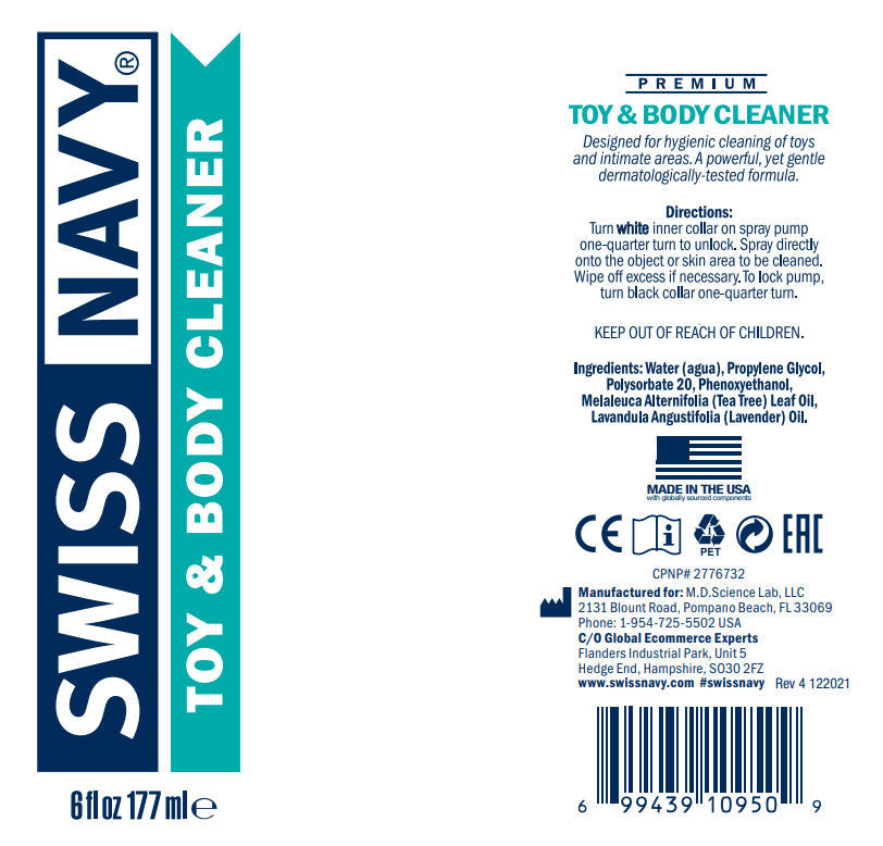 Swiss Navy Toy and Body Cleaner 1 Ounce Lavender Scented > Essentials > Toy Cleaners - Tophatter Daily Deals