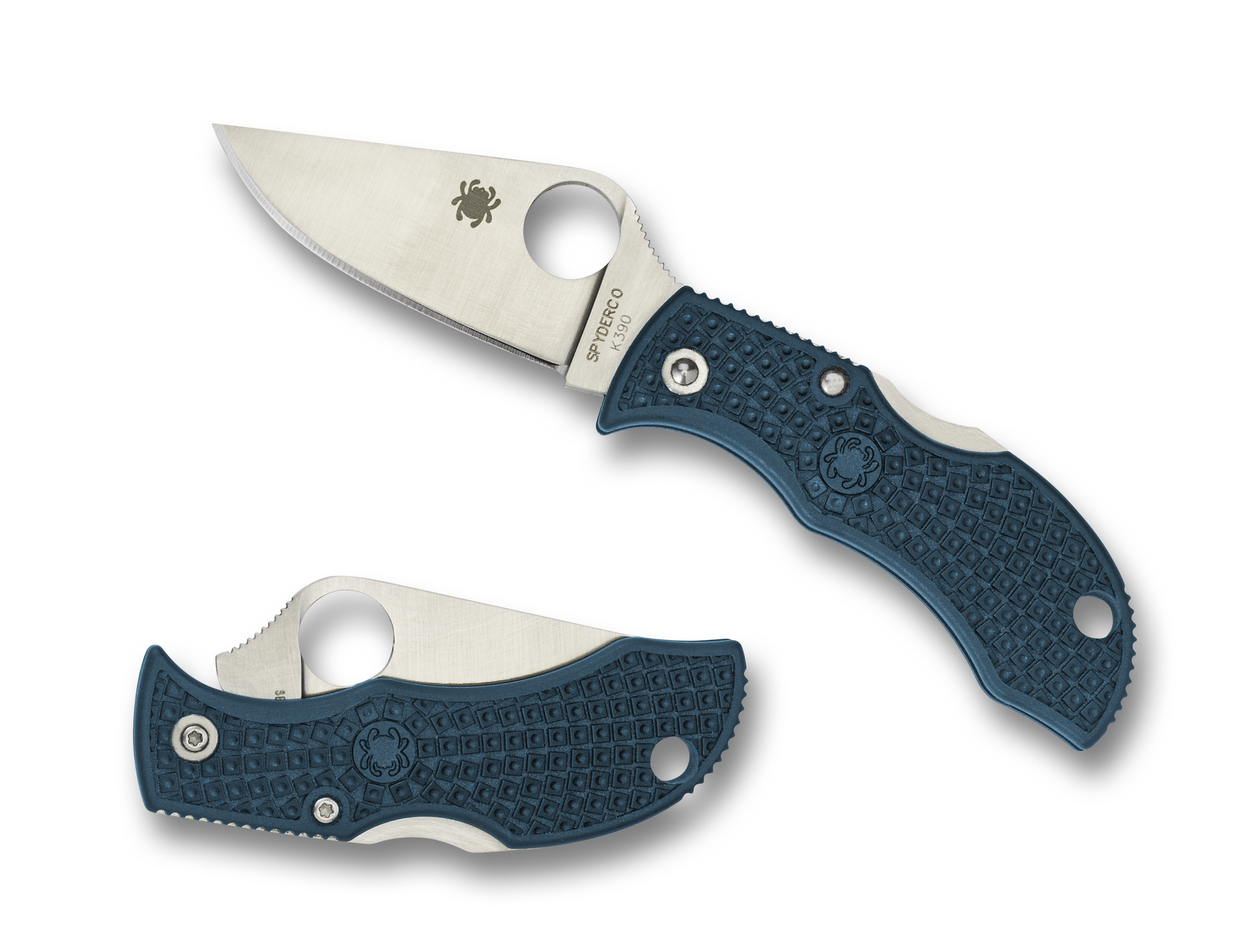 Spyderco ManBug - Blue FRN - K390 Steel - MFPK390 Knives - Tophatter Daily Deals