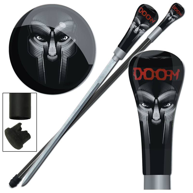 MF Doom Dooms Day Walking Cane Sword - Tophatter's Guns'N'Weapons Store Collectible Weapons - Tophatter Daily Deals