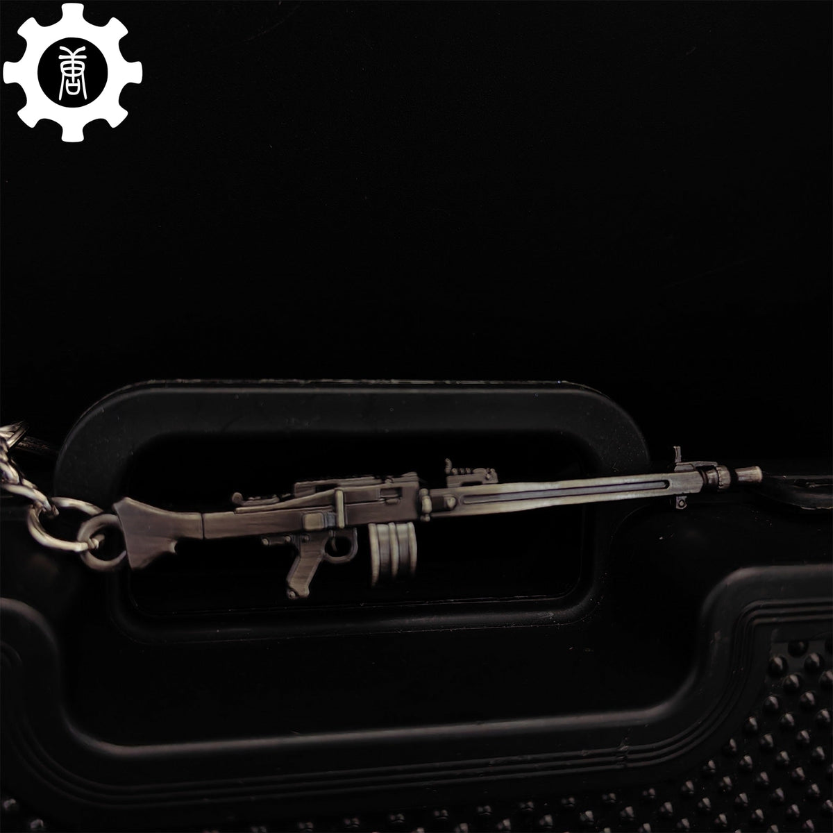 Mini MG3 Machine Gun Model Metal Keychain - Tophatter Daily Deals