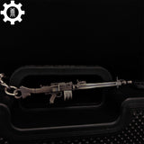 Mini MG3 Machine Gun Model Metal Keychain - Tophatter Daily Deals