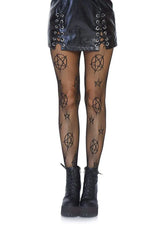 Leg Avenue Occult Net Tights – Fishnet Pentacle Pattern Hosiery > Clothes > Hosiery > Pantyhose & Tights - Tophatter Daily Deals