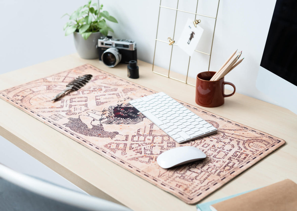 Harry Potter – Marauder's Map XL Gaming Mat Desk Mat - Tophatter Daily Deals