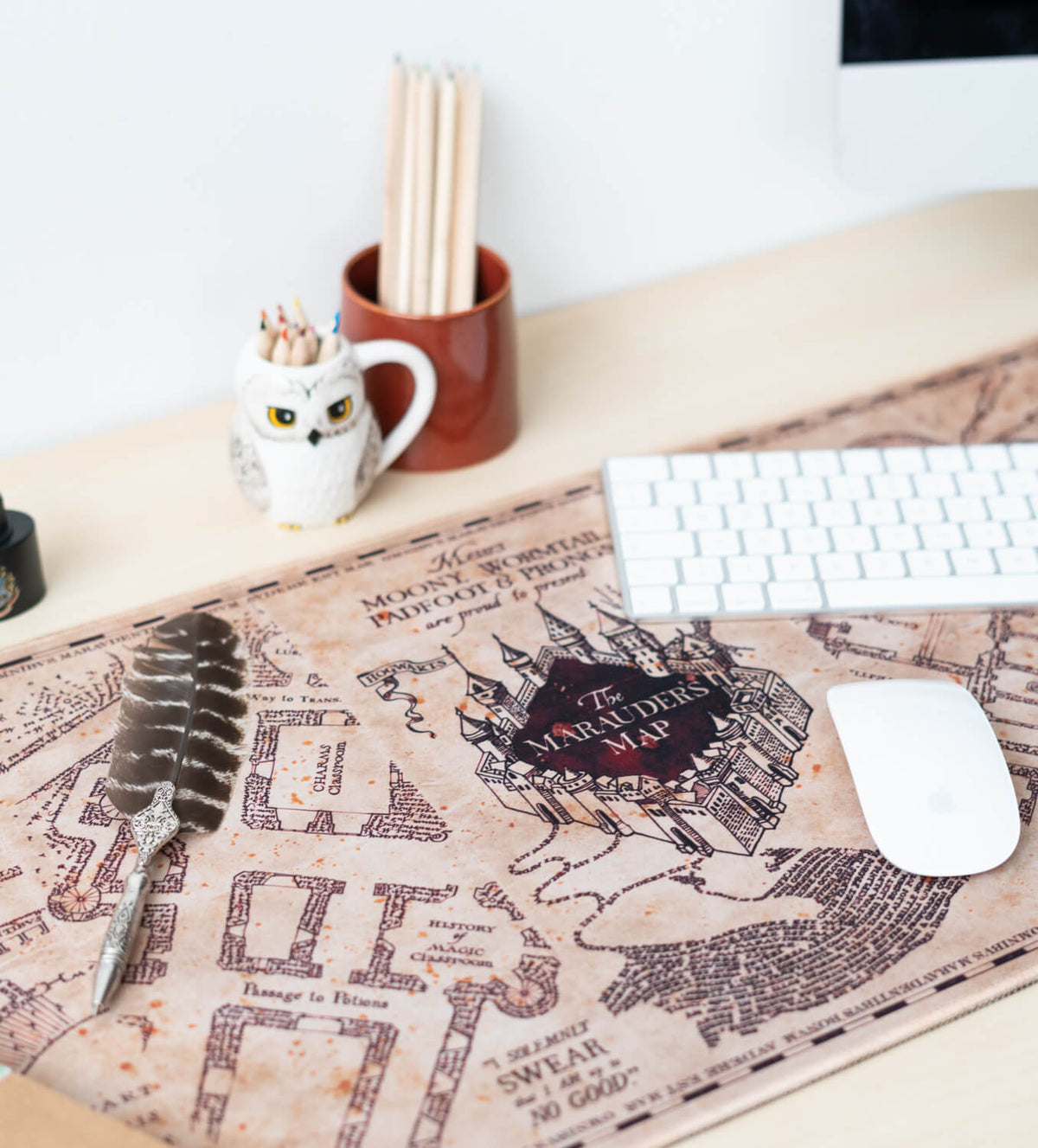 Harry Potter – Marauder's Map XL Gaming Mat Desk Mat - Tophatter Daily Deals