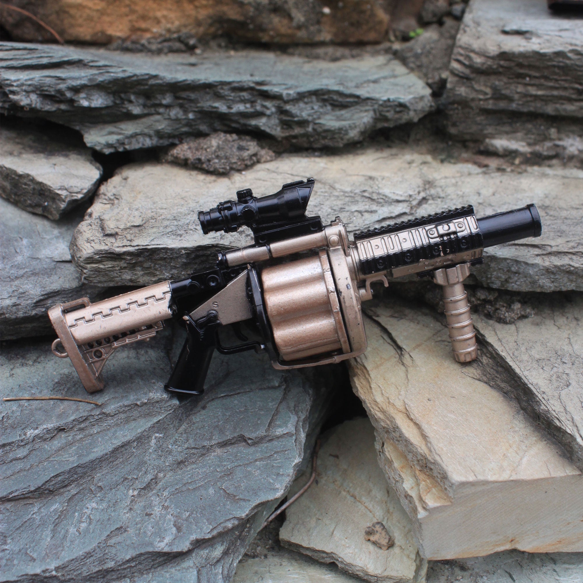 Grenade Launcher Metal Miniature Scale MGL Replica Military 13.5CM/5.3