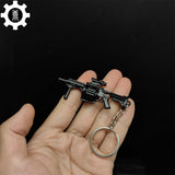 Mini Multiple Grenade Launcher Black MGL Metal Keychain - Tophatter Daily Deals