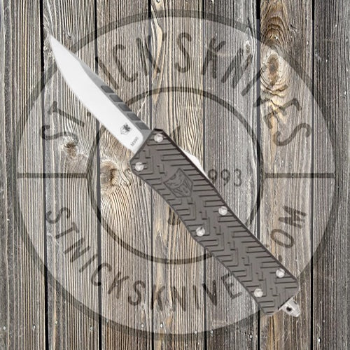 Cobratec Grey Titan M390 Drop Not Serrated - MGYTNM390DNS Knives - Tophatter Daily Deals