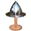 15th Century Domed Kettle Miniature Helmet With Stand - TOPHATTER'S ARMORY DEALS Collectible Weapons - Tophatter Daily Deals