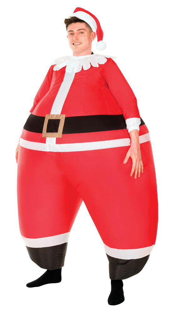 Santa Bouncer Inflatable Costume Halloween Inflatable Decorations - Tophatter Daily Deals