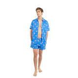 Bermies Miami Beach Button Up Short Sleeves - Tophatter Daily Deals