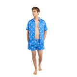 Bermies Miami Beach Button Up Short Sleeves - Tophatter Daily Deals