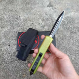 MICROTECH Zombie Tanto Knife (Black Double Edge) - Tophatter Daily Deals