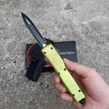 MICROTECH Zombie Tanto Knife (Black Double Edge) - Tophatter Daily Deals