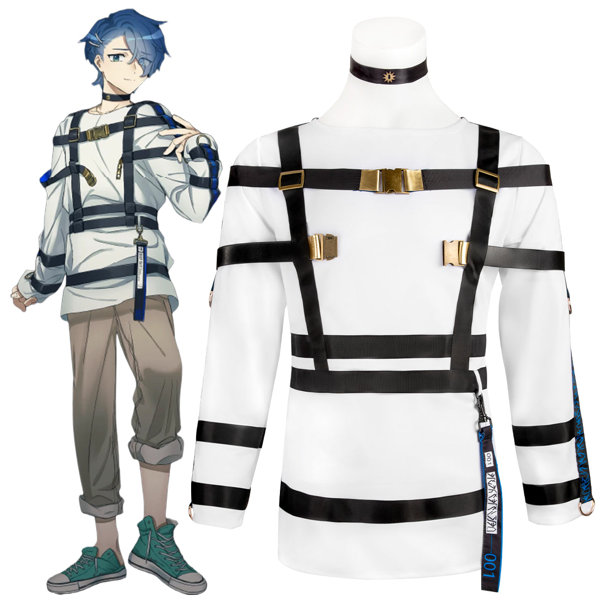 MILGRAM Sakurai Haruka Only Shirt Cosplay Costume Costume - Tophatter Daily Deals