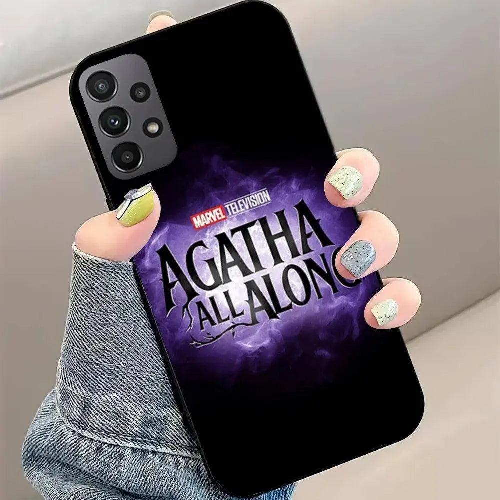 MINISO Agatha All Along TV Phone Case For Samsung Galaxy S22 S23 S24 Other - Tophatter Daily Deals