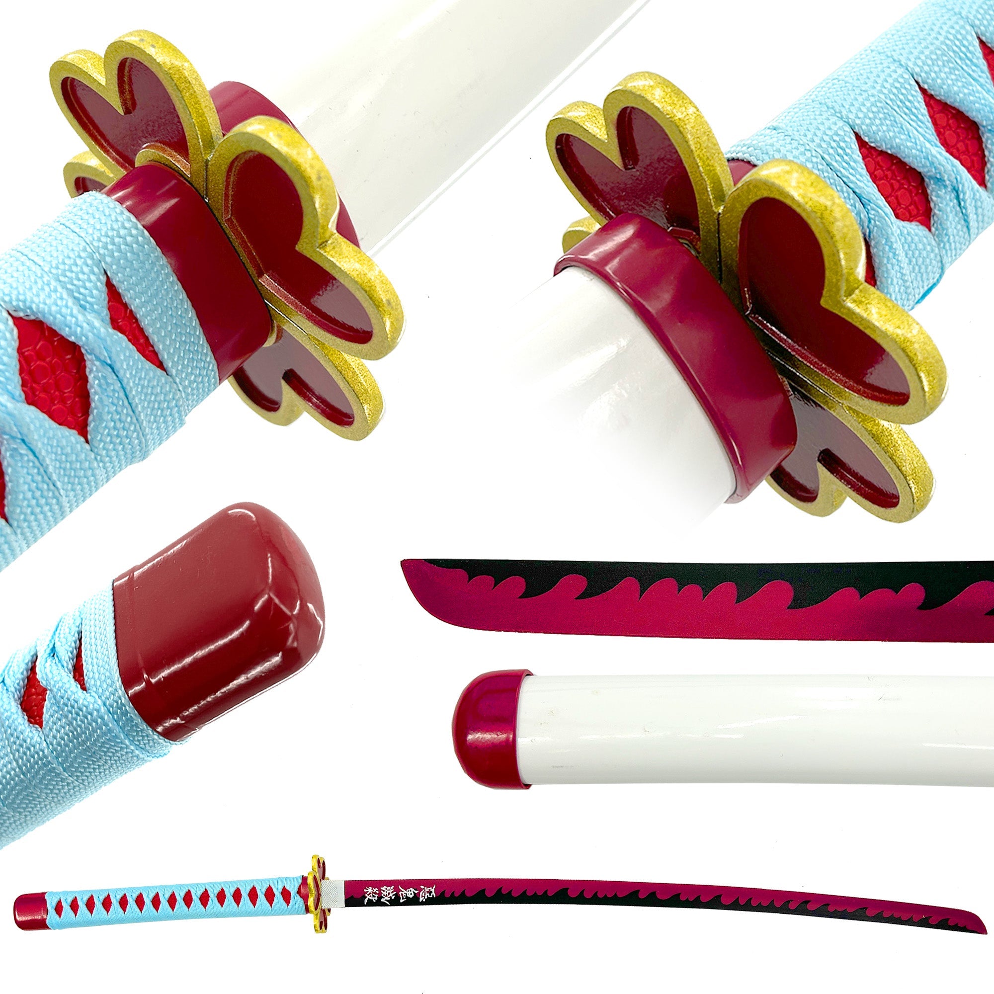 Mitsuri Elegance Demon Slayer Katana Swords - Tophatter Daily Deals