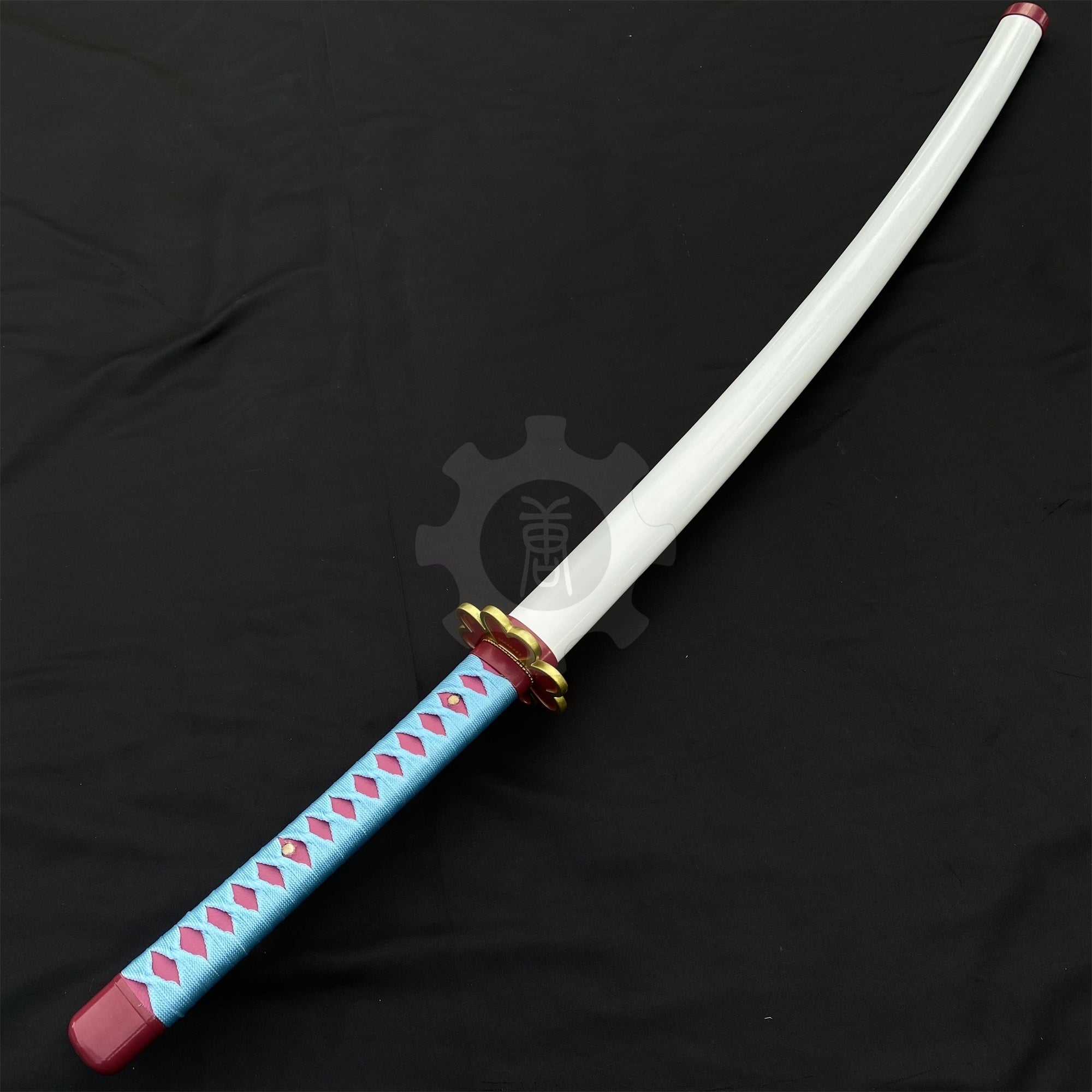 Mitsuri Nichirin Sword Katana 1045 Carbon Steel Version - Tophatter Daily Deals