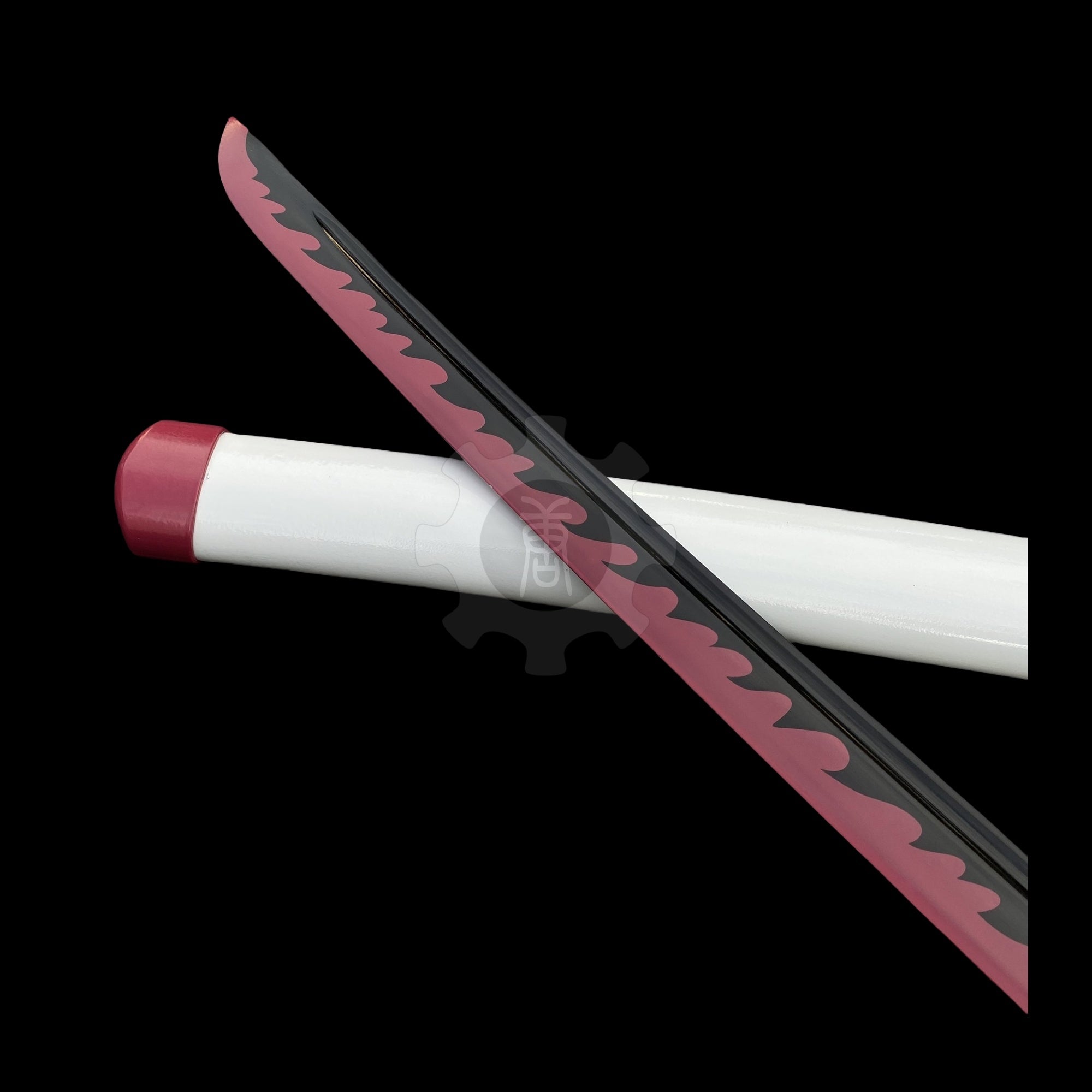 Mitsuri Nichirin Sword Katana 1045 Carbon Steel Version - Tophatter Daily Deals