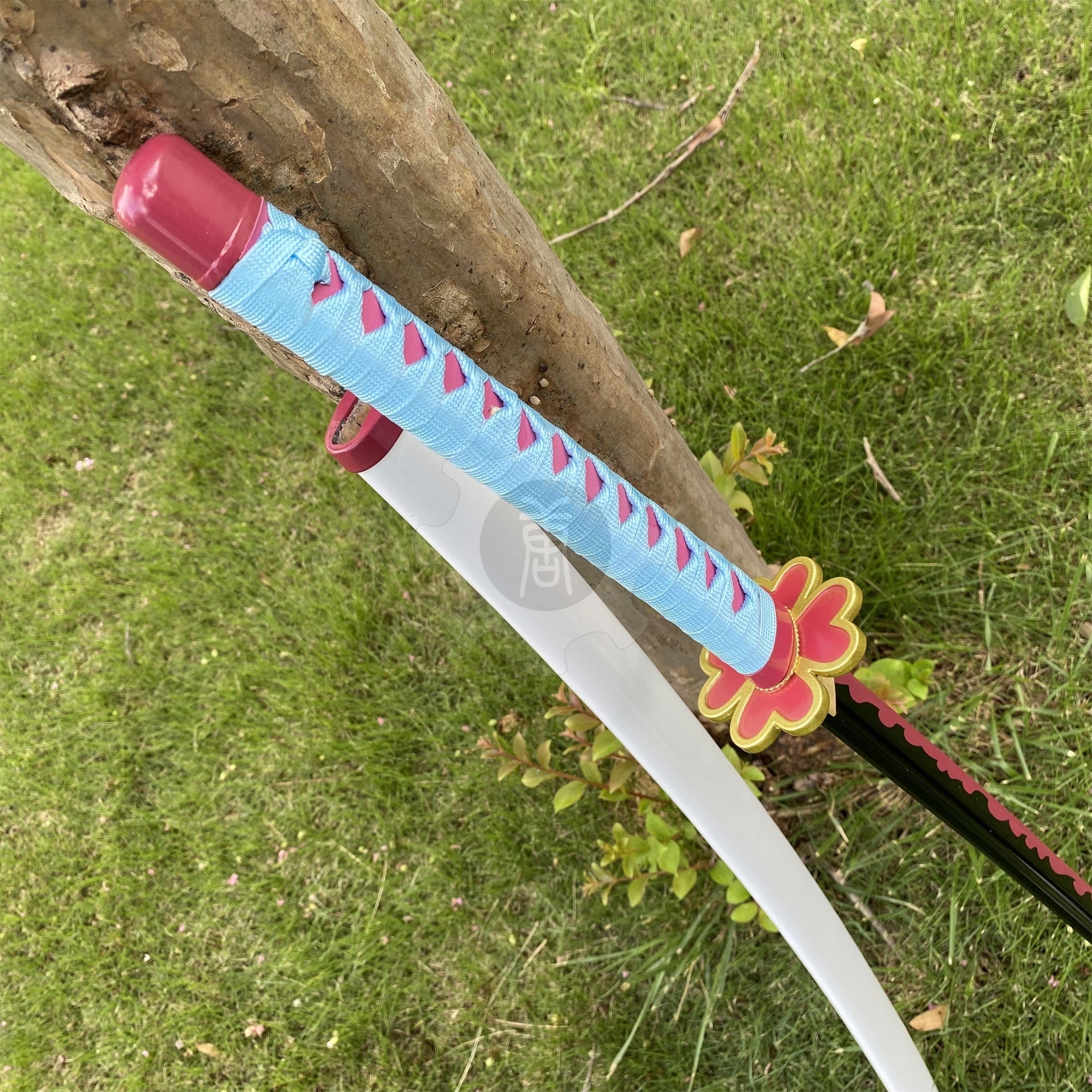 Mitsuri Nichirin Sword Katana 1045 Carbon Steel Version - Tophatter Daily Deals