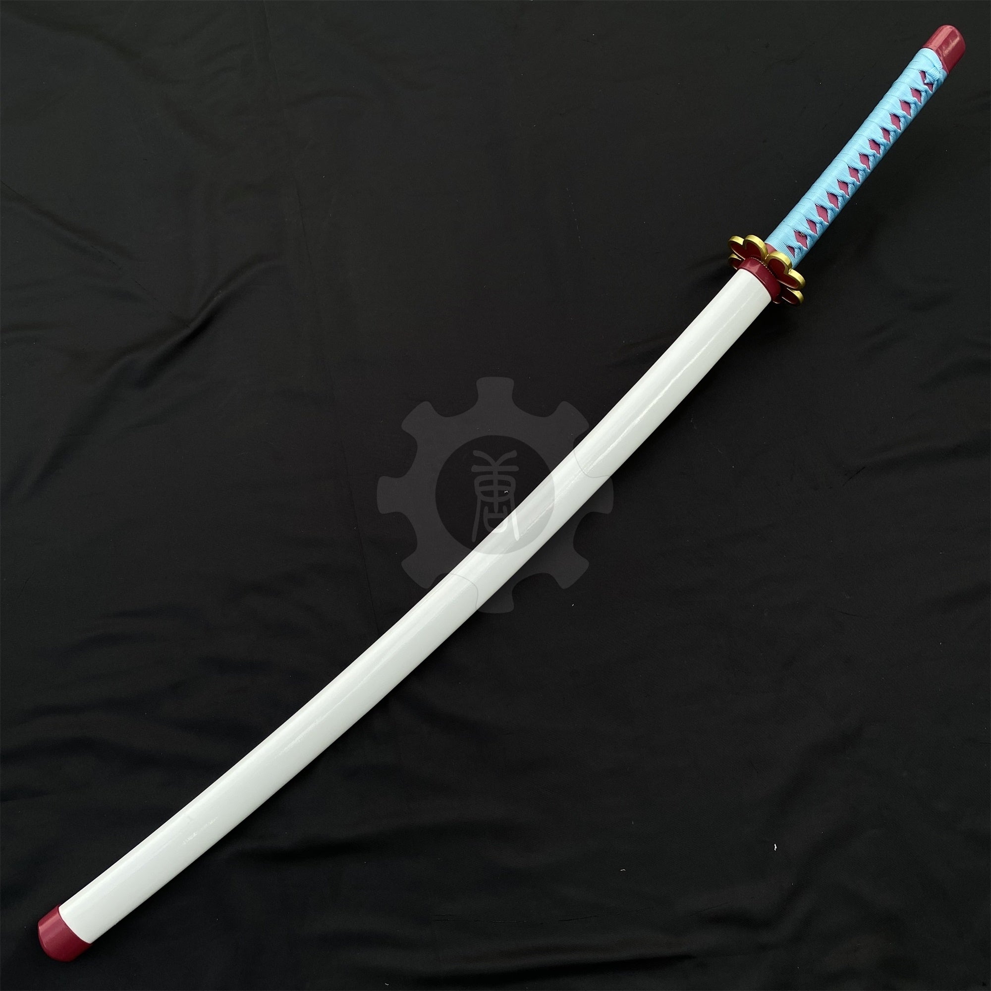 Mitsuri Nichirin Sword Katana 1045 Carbon Steel Version - Tophatter Daily Deals