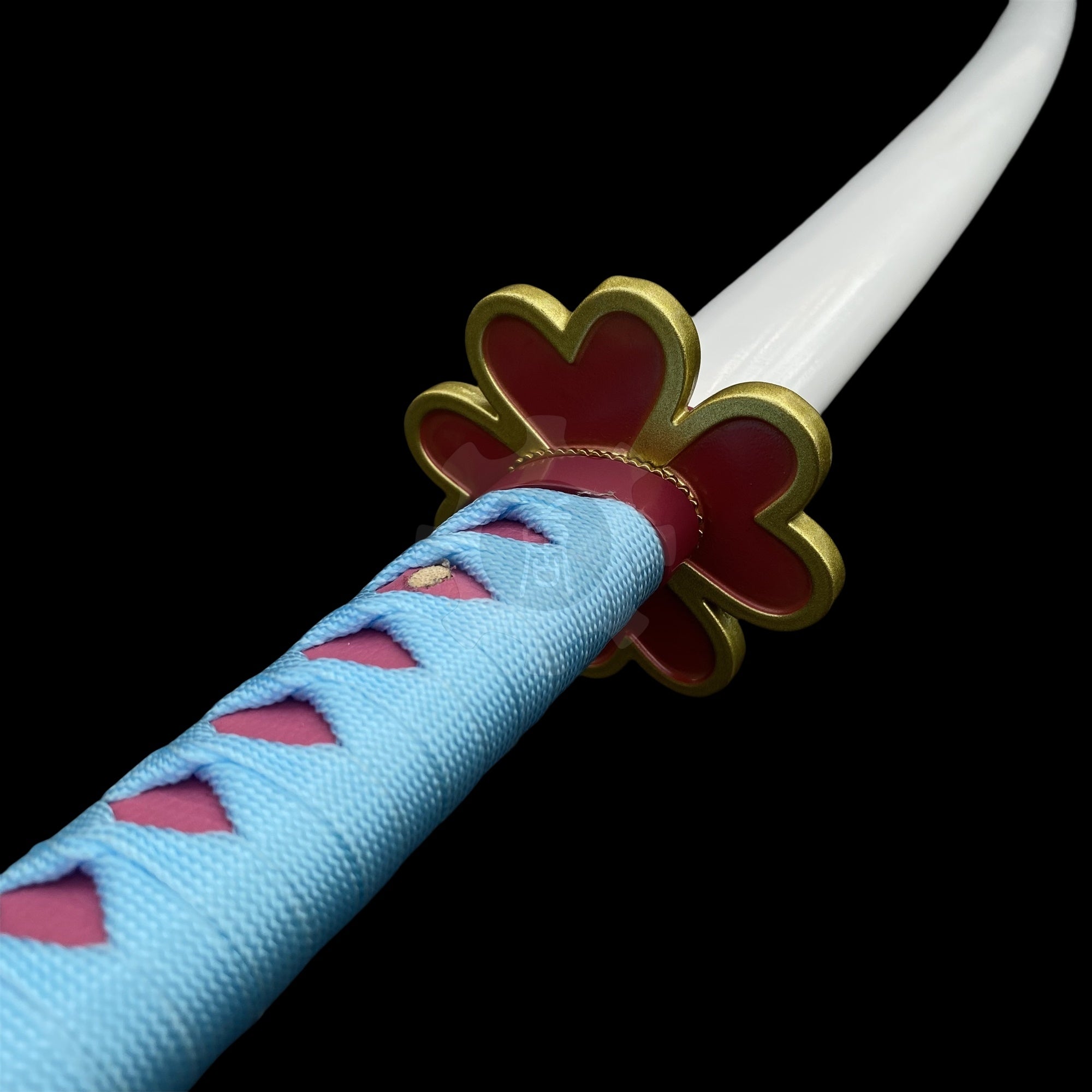 Mitsuri Nichirin Sword Katana 1045 Carbon Steel Version - Tophatter Daily Deals