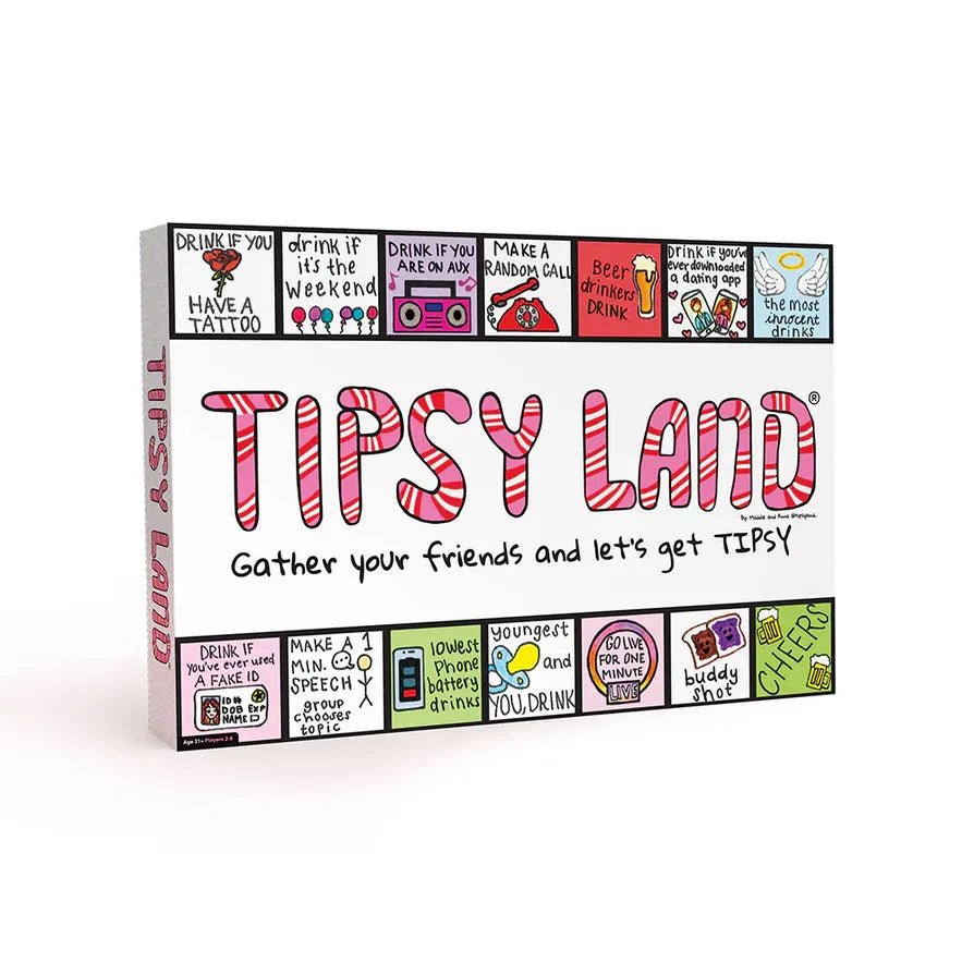 Tipsy Land – Party Drinking Board Game > Novelties > Board Games - Tophatter Daily Deals