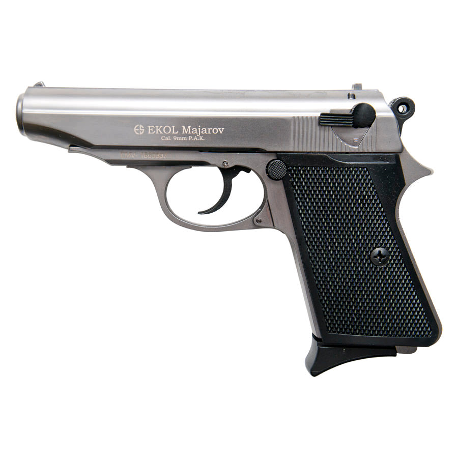 Majarov Semi Automatic Blank Firing Gun Fume Finish - Tophatter's Guns'N'Weapons Store Collectible Weapons - Tophatter Daily Deals