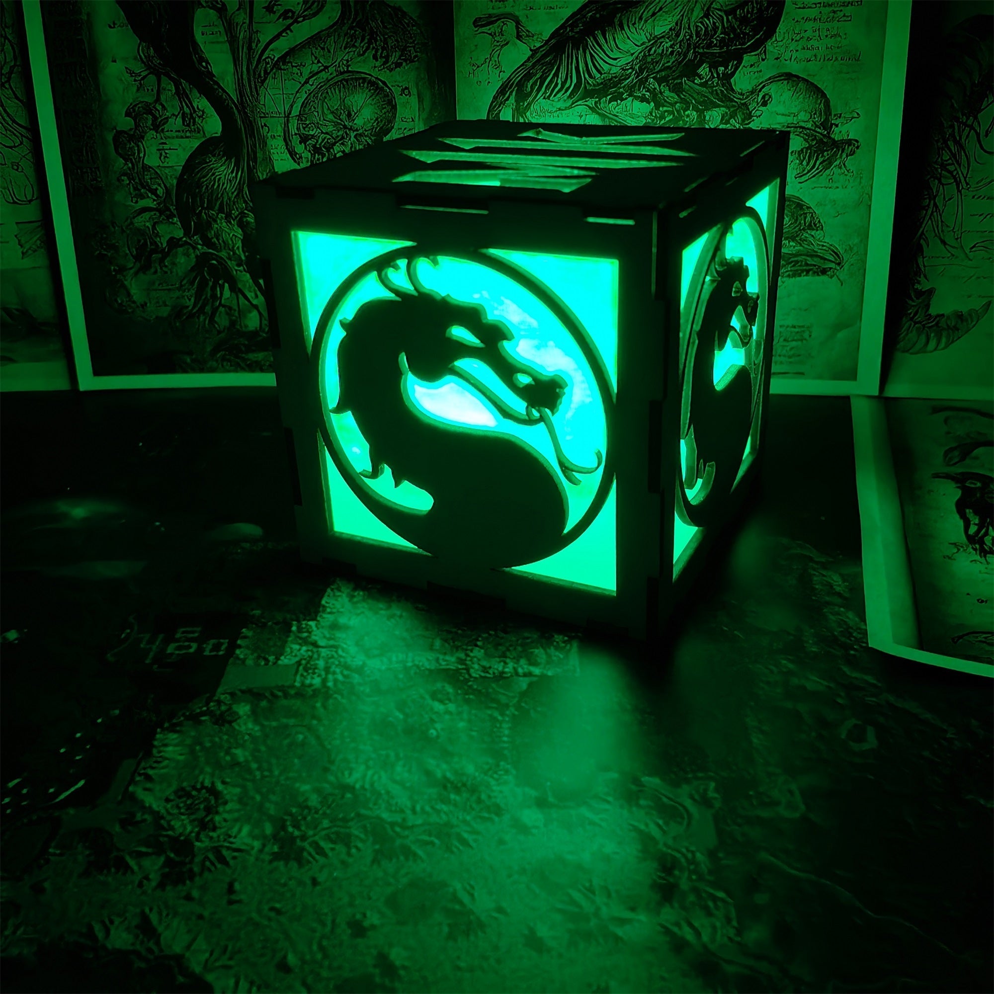 MK Dragon Inspired Night Light - Tophatter Daily Deals