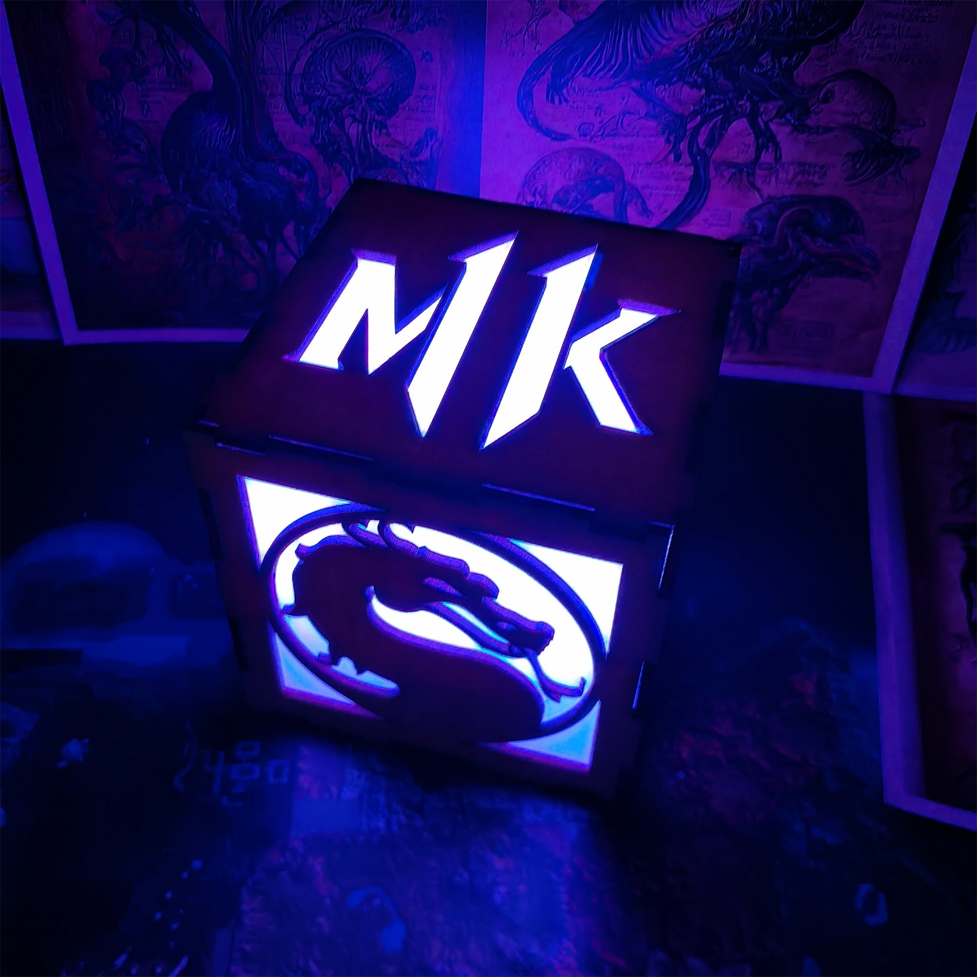 MK Dragon Inspired Night Light - Tophatter Daily Deals