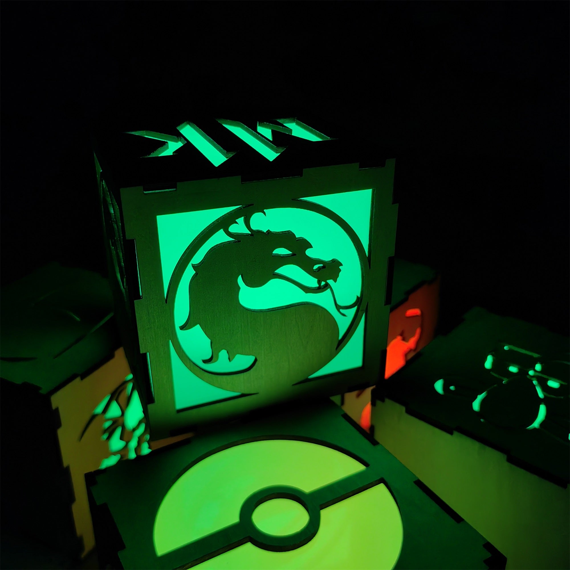 MK Dragon Inspired Night Light - Tophatter Daily Deals
