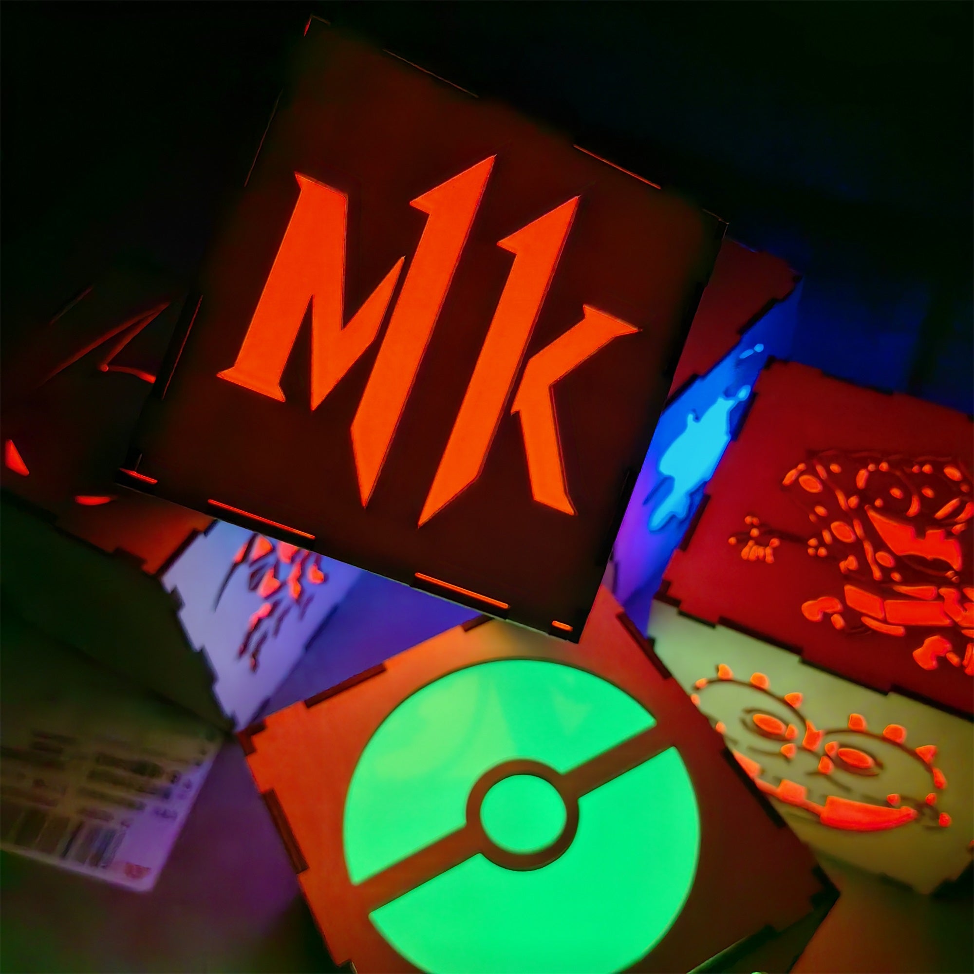 MK Dragon Inspired Night Light - Tophatter Daily Deals