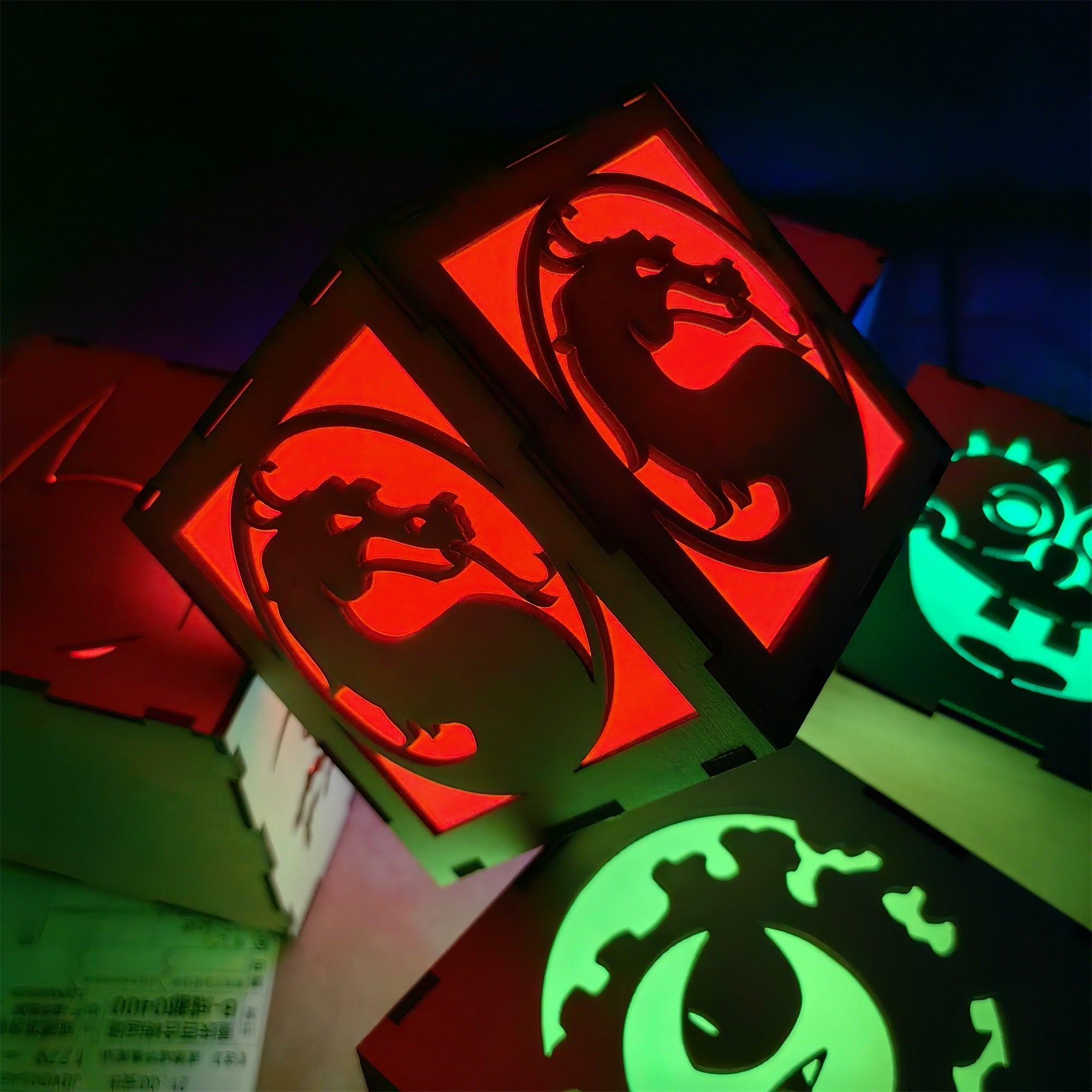 MK Dragon Inspired Night Light - Tophatter Daily Deals